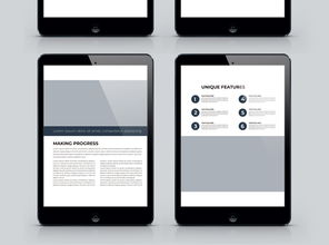 簡約大氣，科技引領未來 軟件開發企業畫冊設計模板全攻略